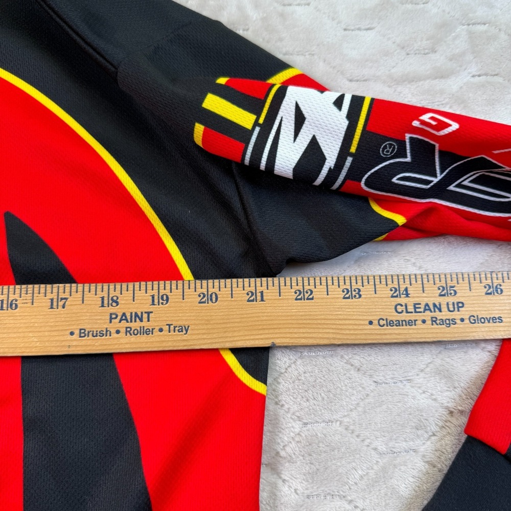 VTG Answer Racing Motocross Jersey Men's Size S Red Made In USA Shirt - Picture 8 of 11
